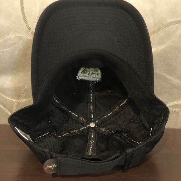 The Prestige Golf Hat PGA West Greg Norman Course Black Adjustable Strap Cap - Picture 7 of 9